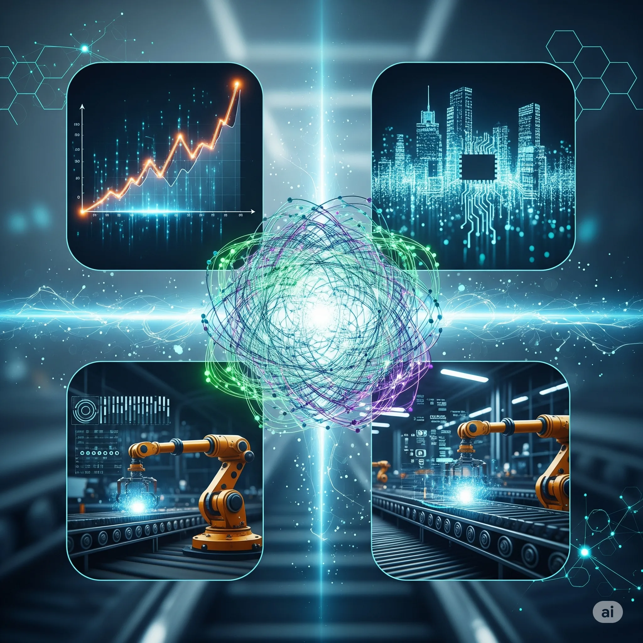 Illustration Intelligence Artificielle